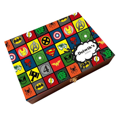 Personalised Artbox - Superhero (COD Not Available)