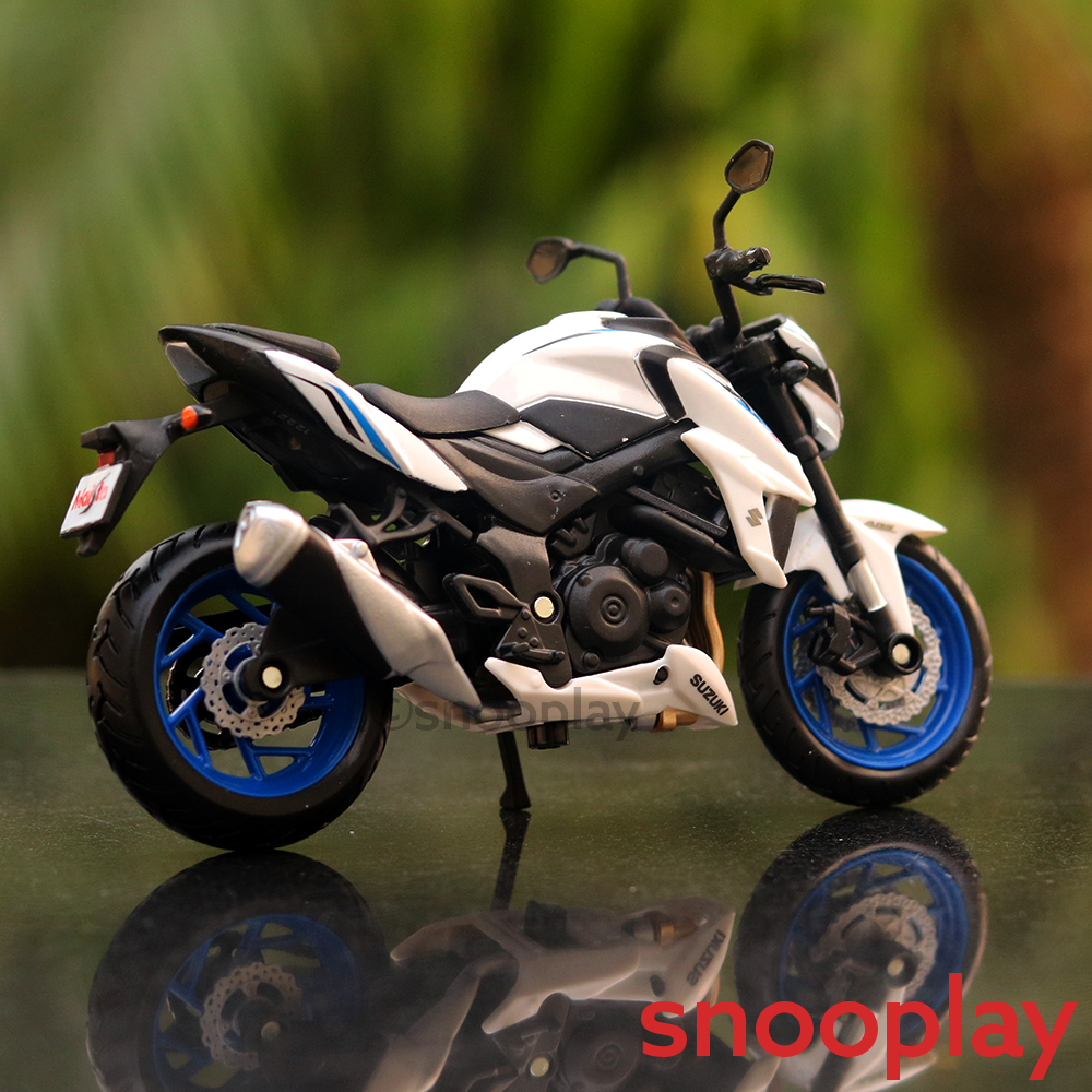 Licensed Suzuki GSX - S750 ABS Diecast Bike Model (1:18 Scale)