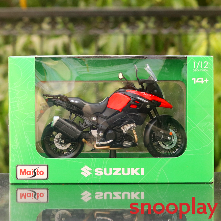 Suzuki V-Strom 1000 Diecast Bike Scale Model (1:12 Scale)