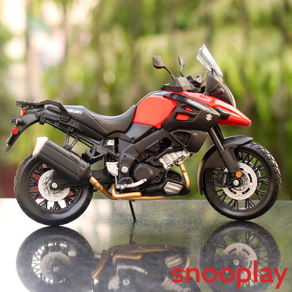 Suzuki V-Strom 1000 Diecast Bike Scale Model (1:12 Scale)