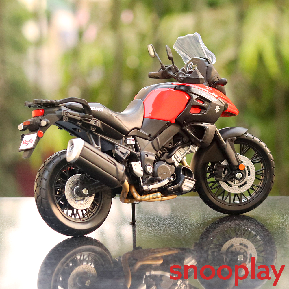 Suzuki V-Strom 1000 Diecast Bike Scale Model (1:12 Scale)