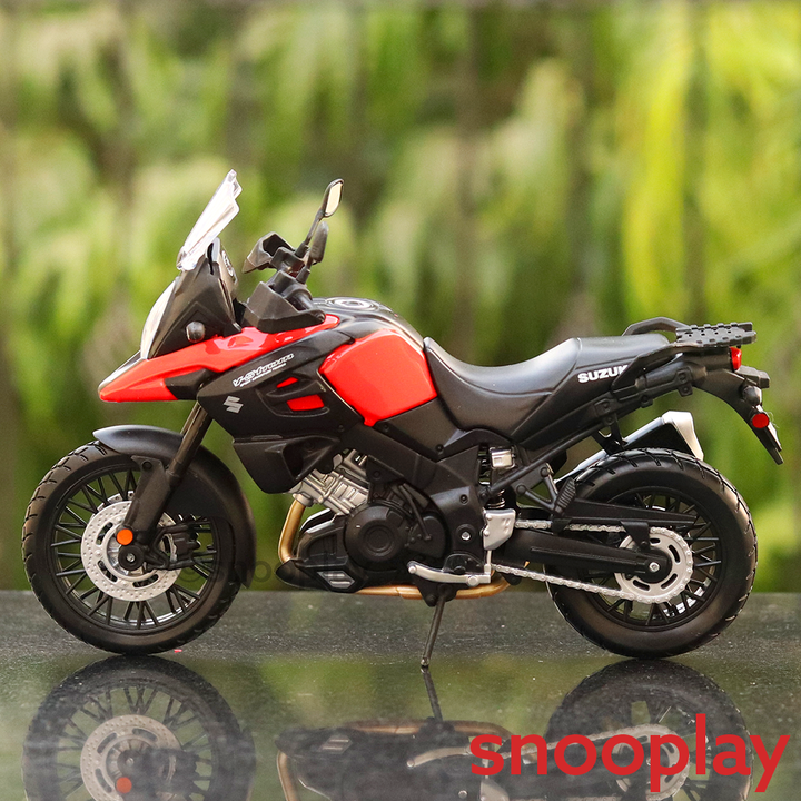 Suzuki V-Strom 1000 Diecast Bike Scale Model (1:12 Scale)