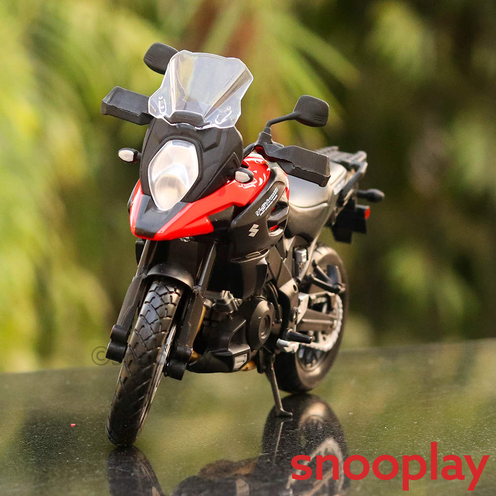 Suzuki V-Strom 1000 Diecast Bike Scale Model (1:12 Scale)