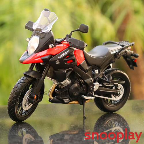 Suzuki V-Strom 1000 Diecast Bike Scale Model (1:12 Scale)