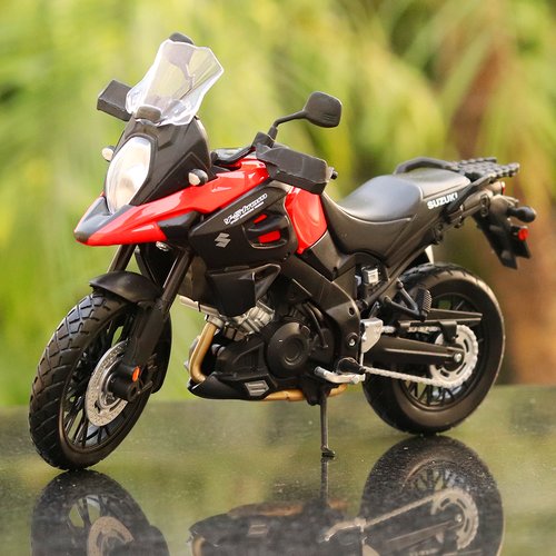 Suzuki V-Strom 1000 Diecast Bike Scale Model (1:12 Scale)