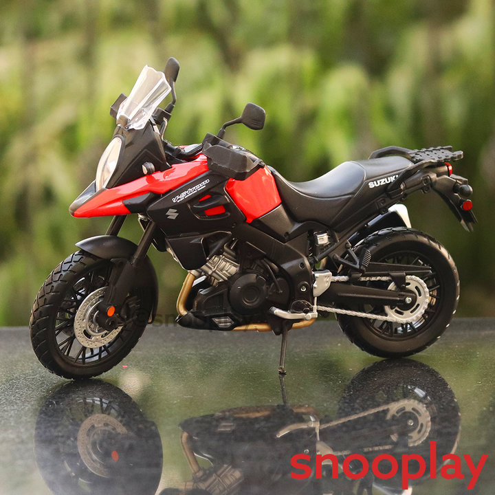Suzuki V-Strom 1000 Diecast Bike Scale Model (1:12 Scale)