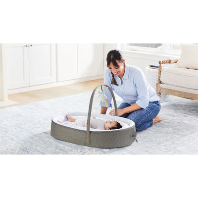 Sweet Retreat 2-Stage Baby Lounger-Grey