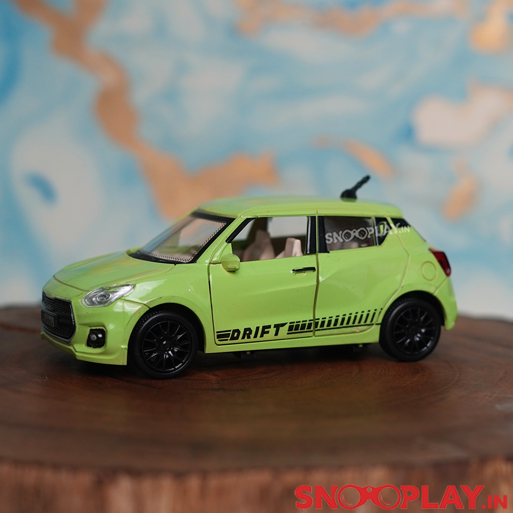 Drift Car (New Swift) Hatchback Miniature Toy Car (Pull Back Car) - Assorted Colours