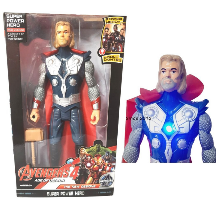 Thor Toy with Light, Thor Hammer, Thor Stormbreaker Action Figure Toy Set