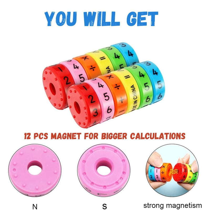 Magnetic Math Wheel