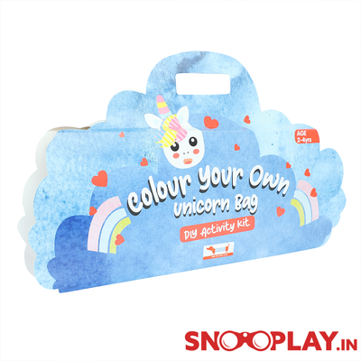 Colour Your Own Reusable Unicorn Bags- Painting Kit