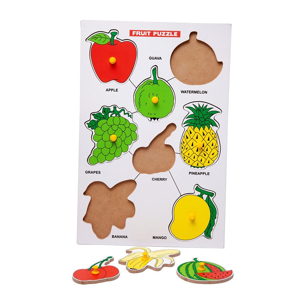 Wooden Fruit Puzzle for Kids