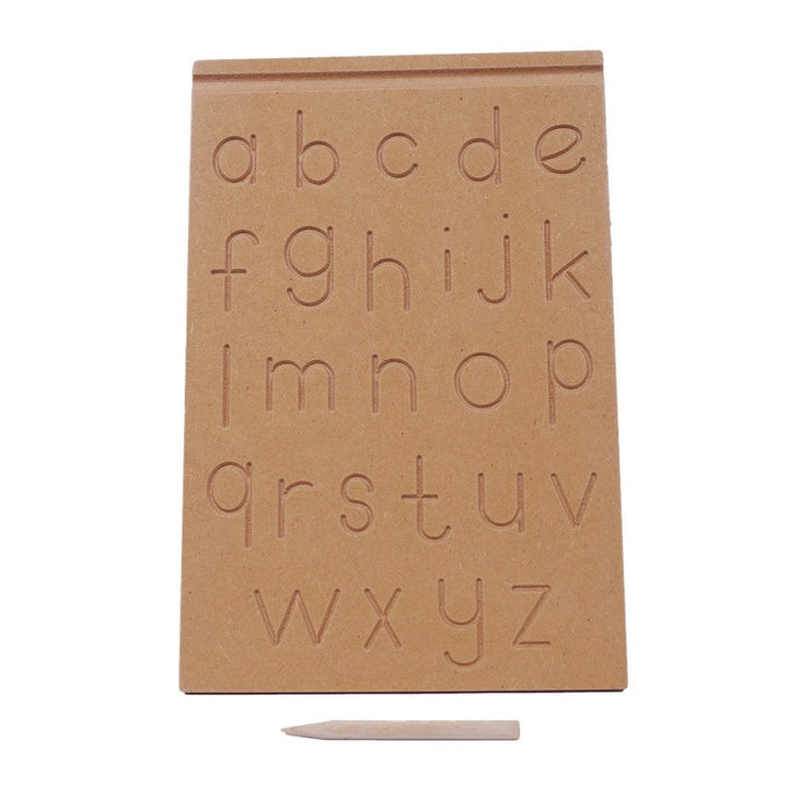 Wooden Small & Capital Alphabet Tracing Board for Kids (Combo of 2)