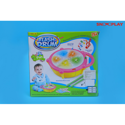 Flash Drum playing musical toy for kids:- Snooplay.in