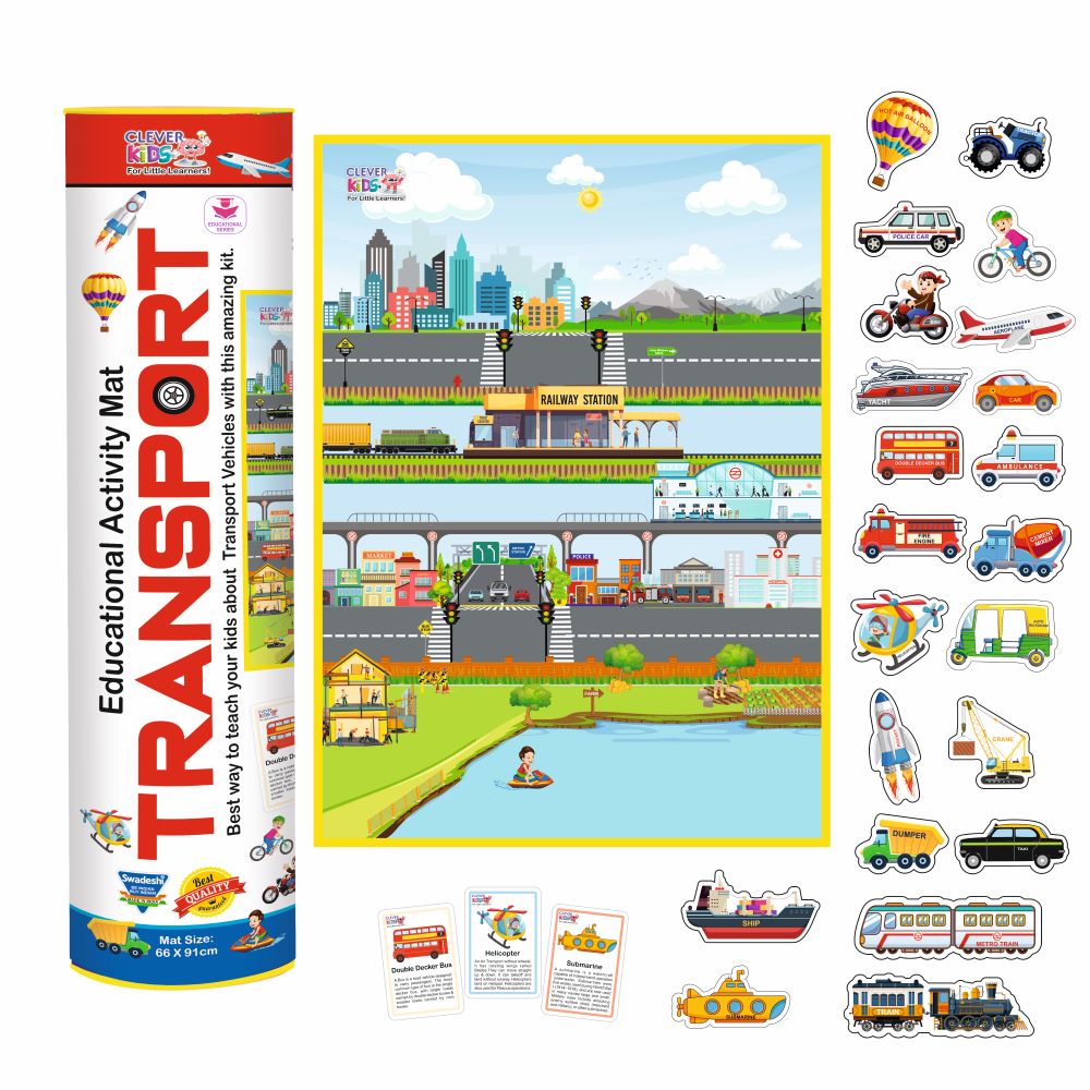 Transport Activity Mat (Educational Activity Mat)