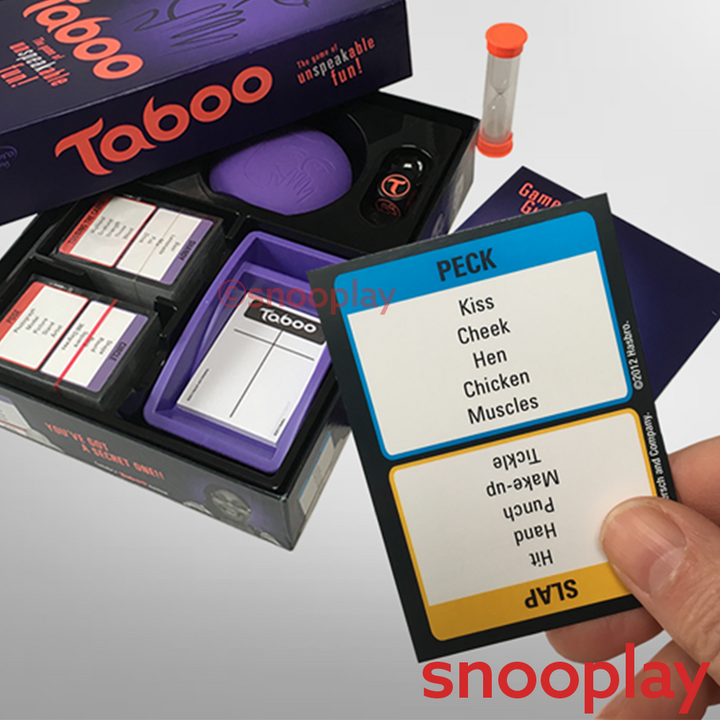 Original Taboo by Hasbro - The Game of Unspeakable Fun