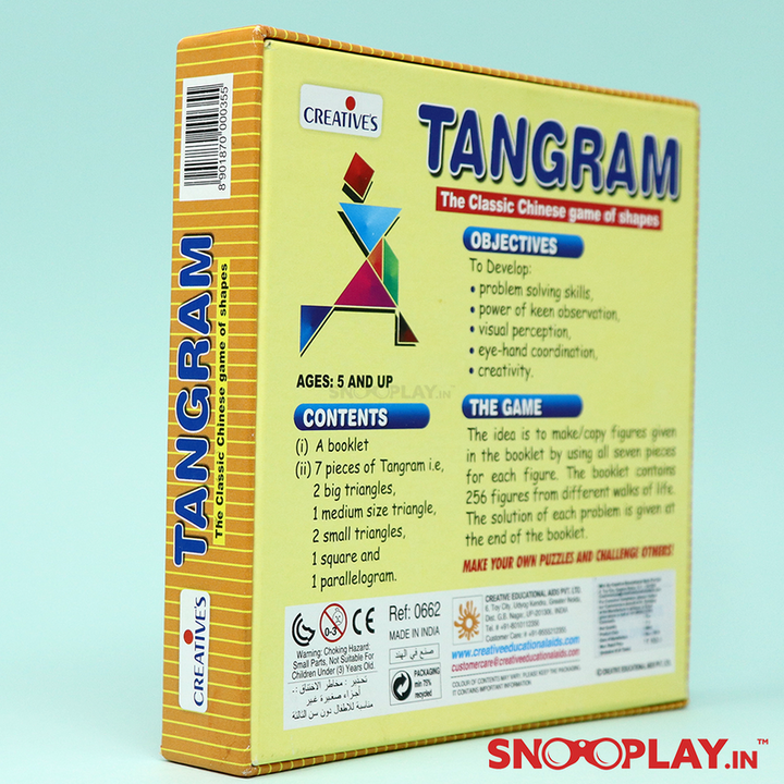 Creative's Tangram Set Puzzle For Kids