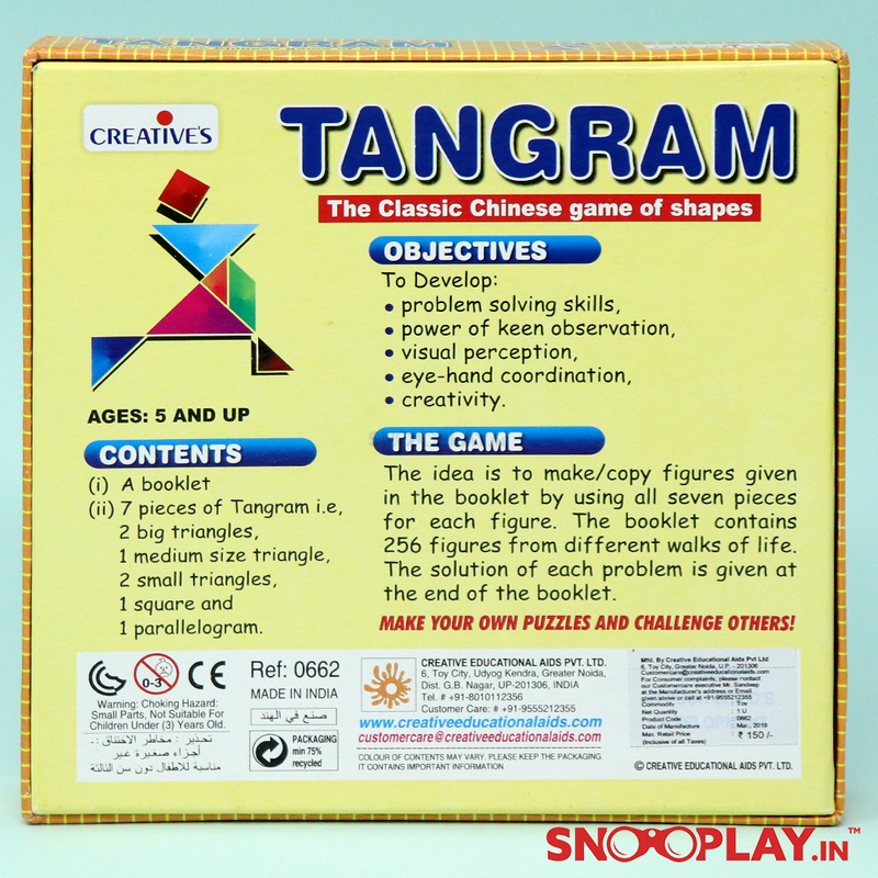 Creative's Tangram Set Puzzle For Kids