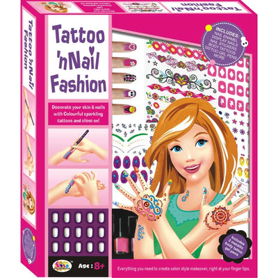 Tattoo n Nail Fashion - Activity Kit