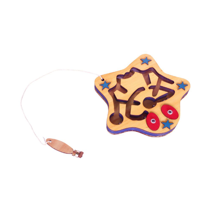 Wooden Fun Toy Starfish Puzzle