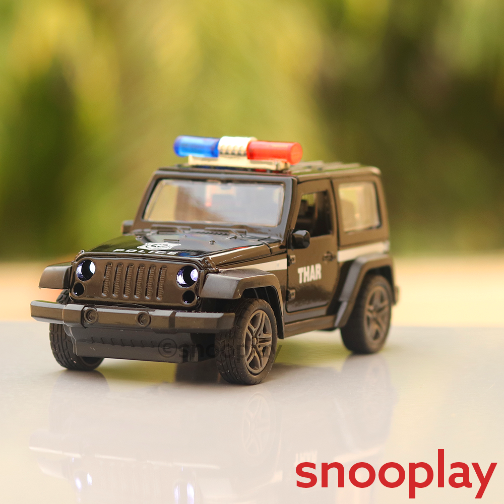 Thar Police 3212 Truck Diecast Car 132 Scale Snooplay