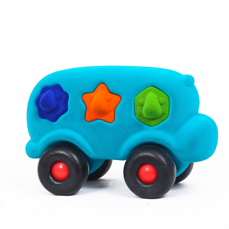 The Shape Sorter Bus Large Turquoise