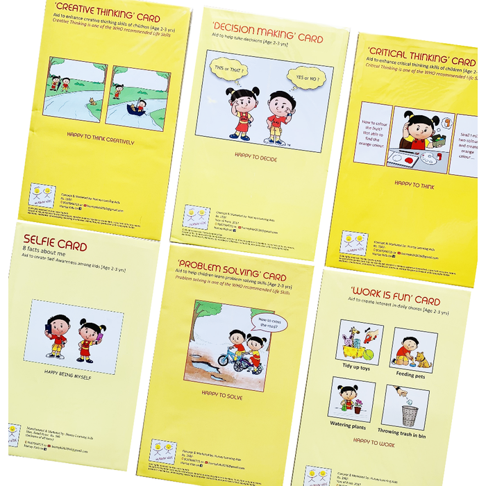 Cognitive Skills Activity Cards (2-3 Years)