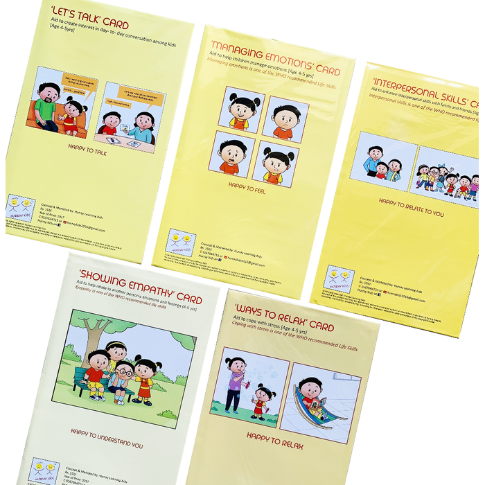 Social Emotional Skills Activity Cards (4-5 Years)