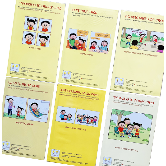 Social Emotional Skills Activity Cards (6-7 Years)