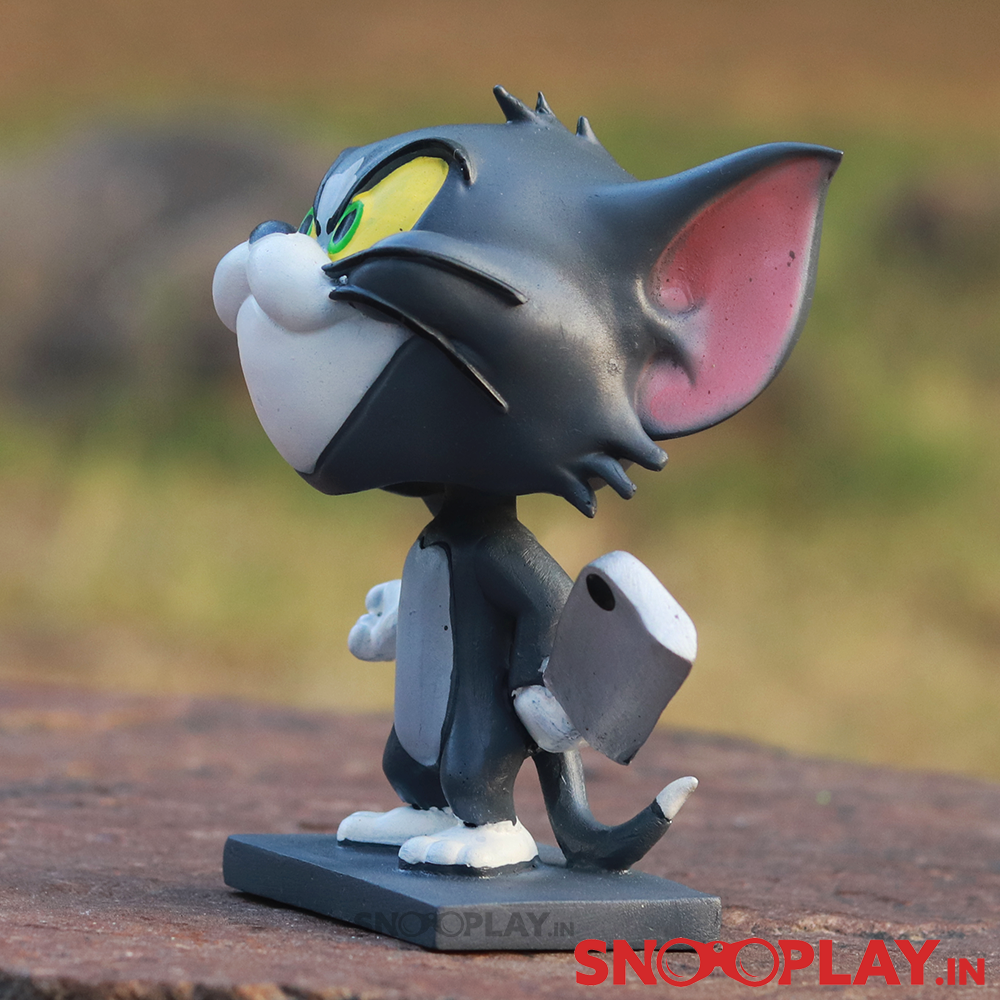 Tom & Jerry Action Figure Bobbleheads Set