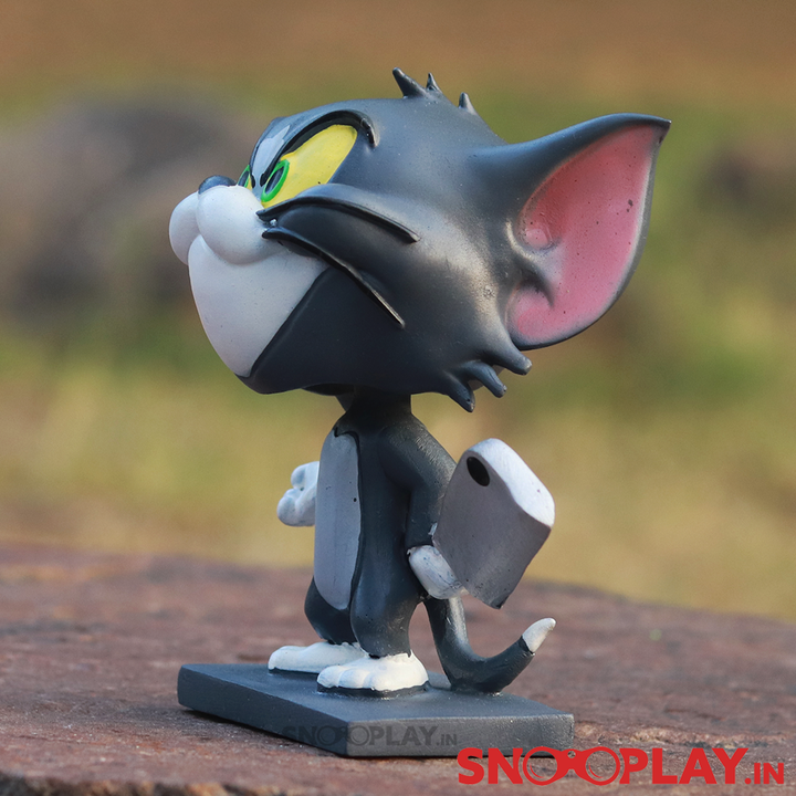 Tom & Jerry Action Figure Bobbleheads Set