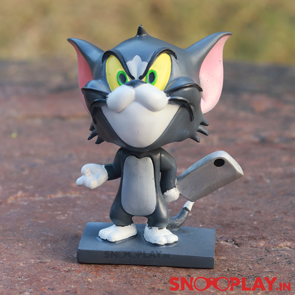 Tom & Jerry Action Figure Bobbleheads Set