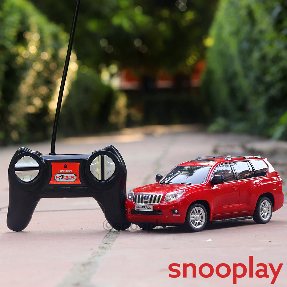 Buy Licensed Toyota Prado Remote Controlled Car SUV With Lights on Snooplay Online India