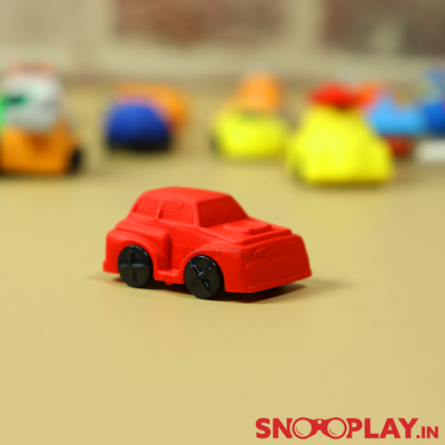 Traffic Vehicles 3D Eraser Set (Set of 17 3D Erasers)