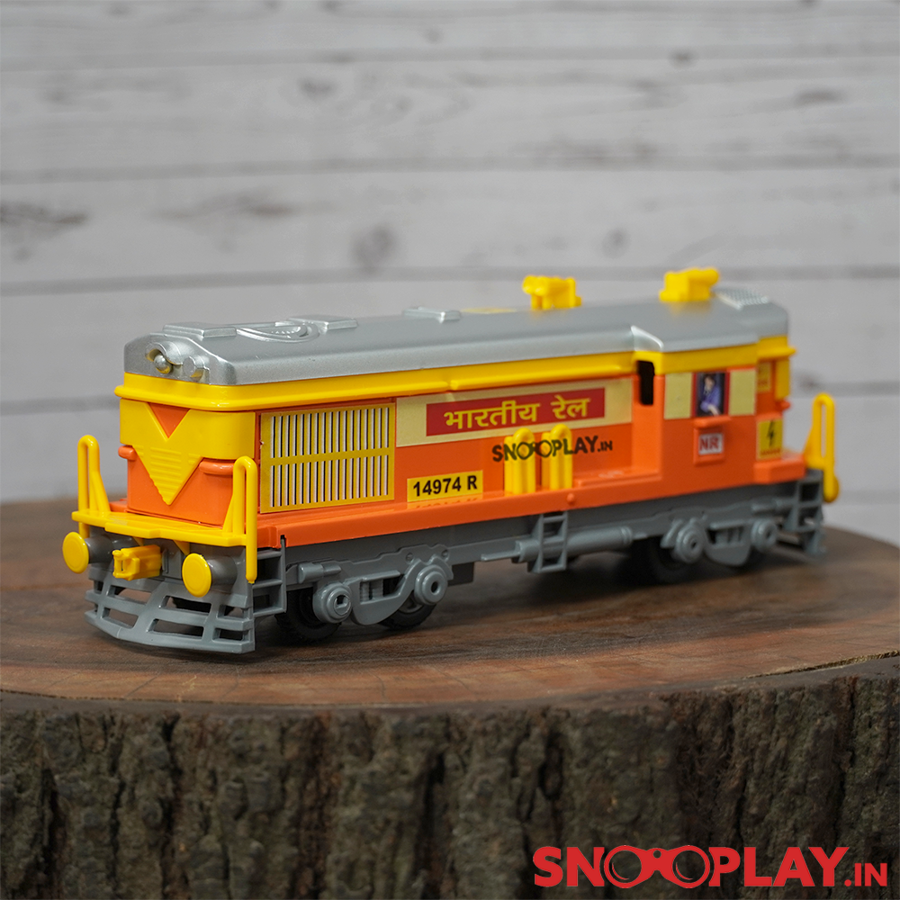 Indian Railway Locomotive Engine Train Toy - Assorted Colours