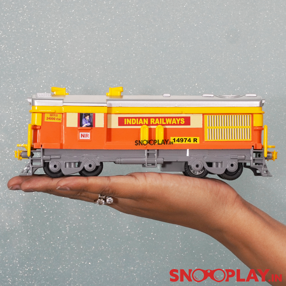 Indian Railway Locomotive Engine Train Toy - Assorted Colours