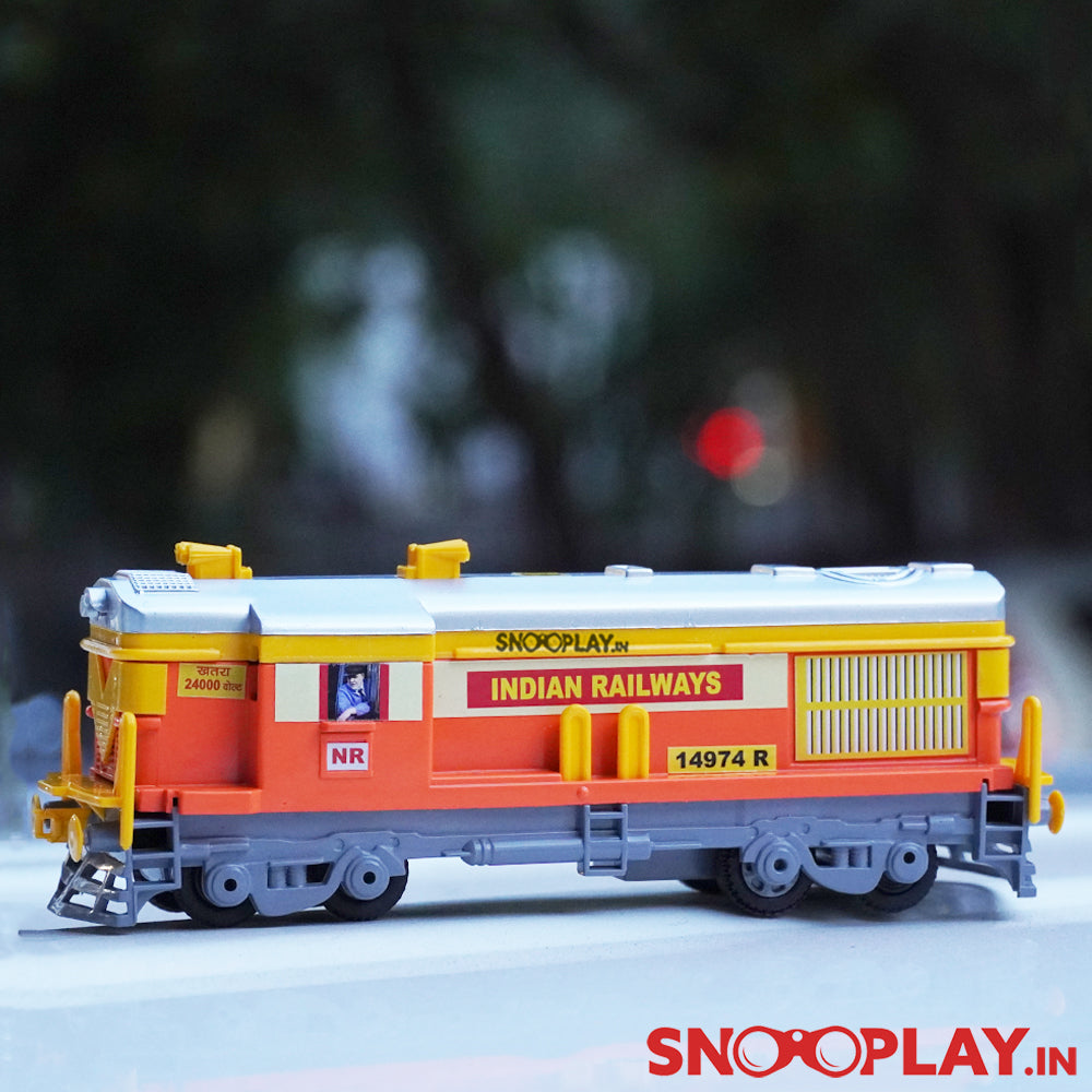 Indian Railway Locomotive Engine Train Toy - Assorted Colours