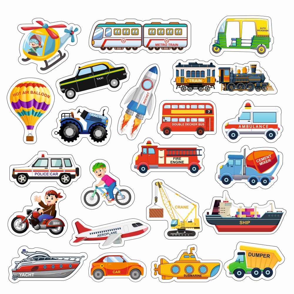 Transport Activity Mat (Educational Activity Mat)