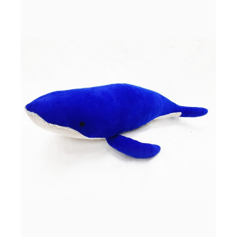 Whale Plush Soft Toy Blue