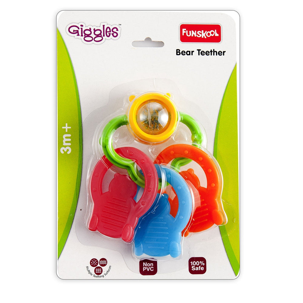 Bear Teether- Toy for Toddlers