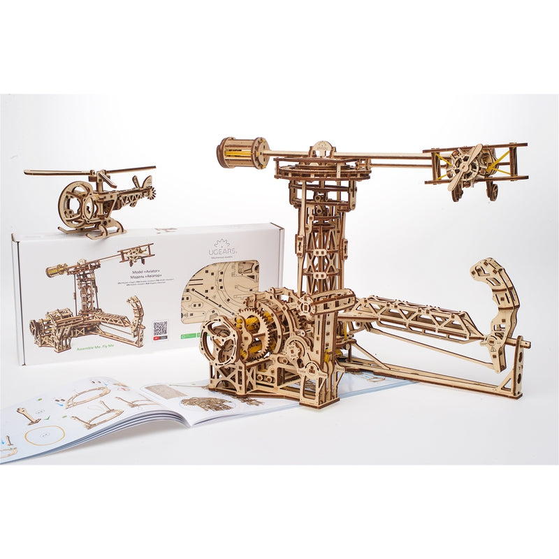 Aviator 3D Assembling Kit - 726 Pieces