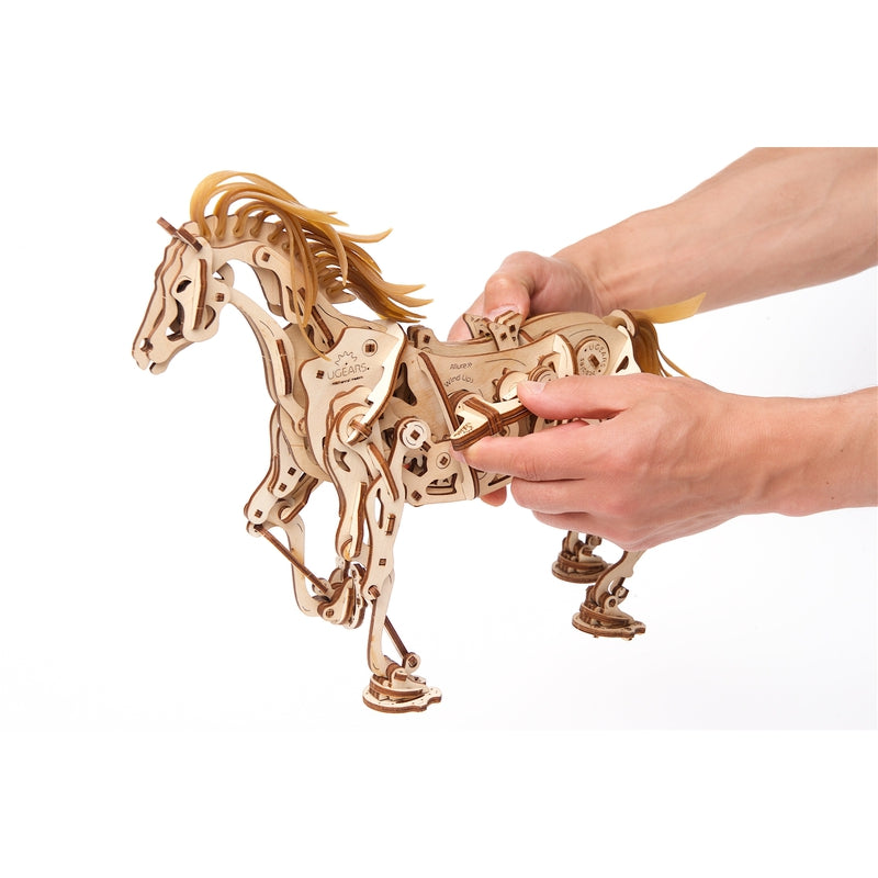 Horse Mechanoid 3D Model Assembling Kit (410 pieces)