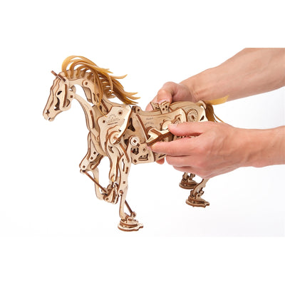 Horse Mechanoid 3D Model Assembling Kit (410 pieces)