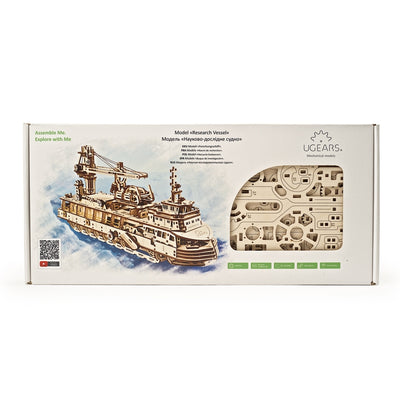 Research Vessel 3D Assembling Kit - 575 Pieces