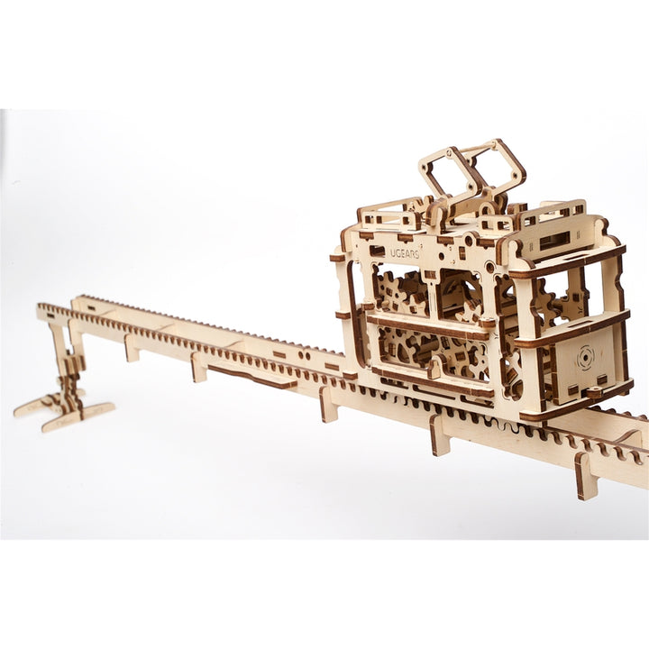 Tram on Rails 3D Assembling Kit - 154 Pieces