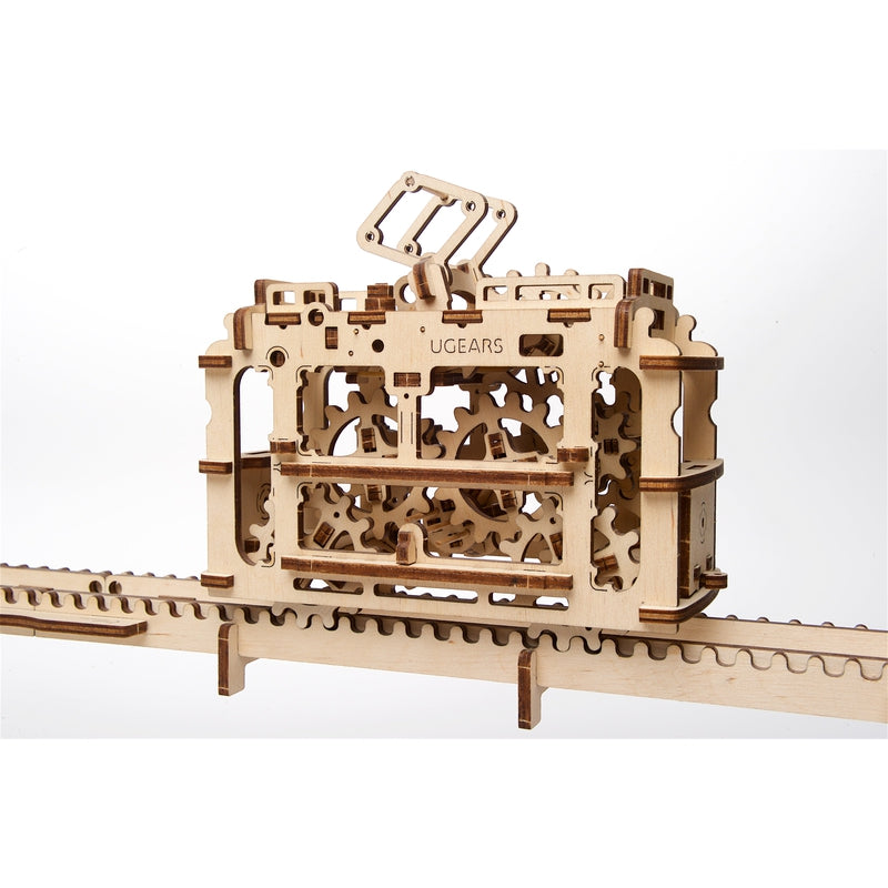 Tram on Rails 3D Assembling Kit - 154 Pieces