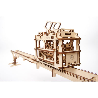 Tram on Rails 3D Assembling Kit - 154 Pieces