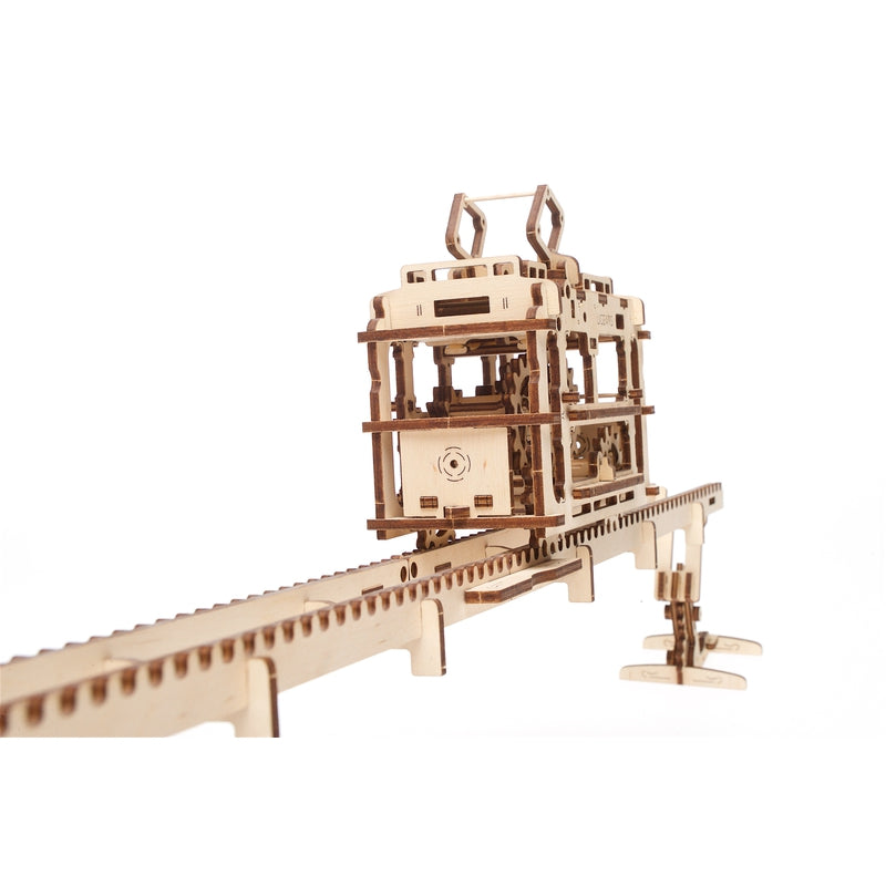 Tram on Rails 3D Assembling Kit - 154 Pieces