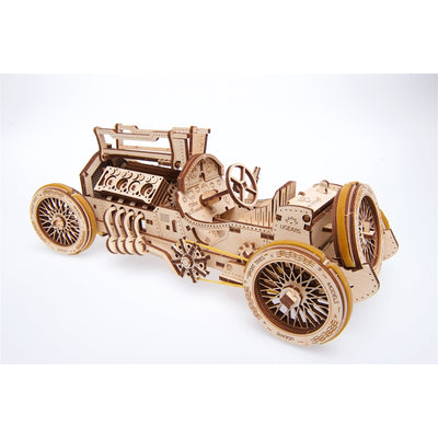 U-9 Grand Prix Car 3D Assembling Kit - 348 Pieces