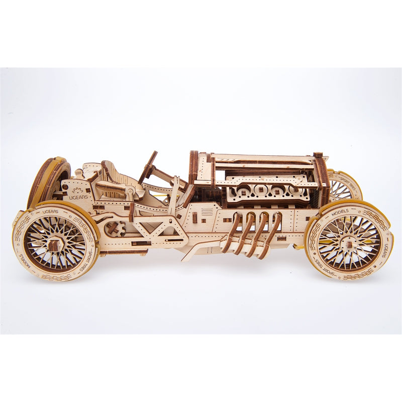 U-9 Grand Prix Car 3D Assembling Kit - 348 Pieces